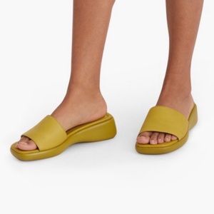 Paloma Wool Olive Green Lois Slip on Sandal